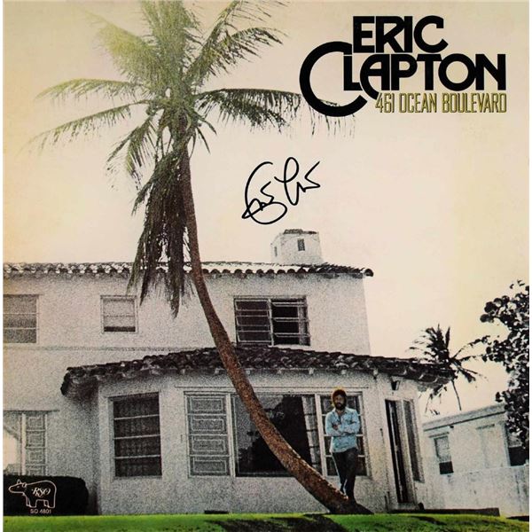 Eric Clapton signed 461 Ocean Boulevard album