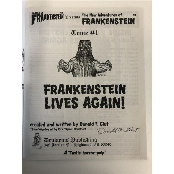 The New Adventures of Frankenstein Tome #1 Frankenstein Lives Again