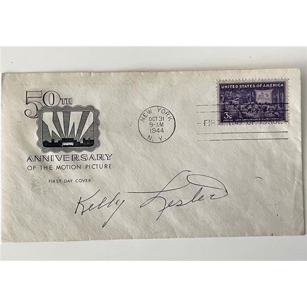 Kelly Lester signed cover