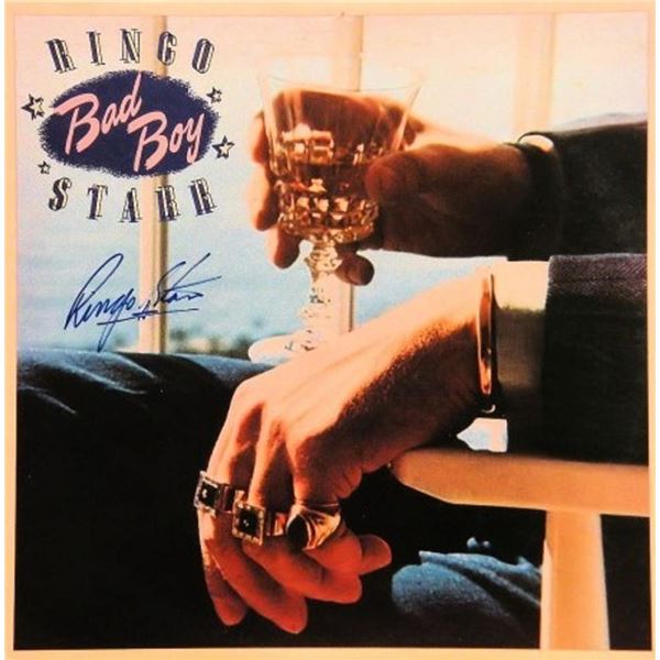 Ringo Starr signed Bad Boy album