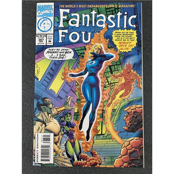 Marvel Comics Fantastic Four comic book