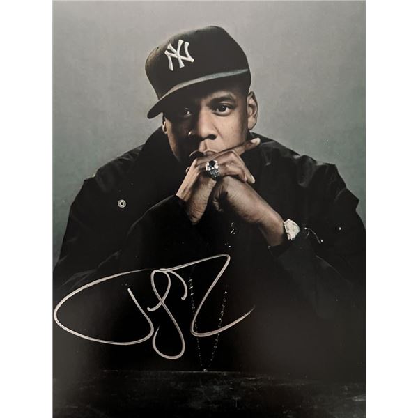 Jay-Z signed photo