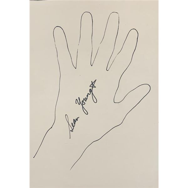 Blade Runner Sean Young signed sketch