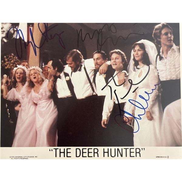 The Deer Hunter cast signed movie photo