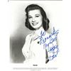 Image 1 : Harvey Peggy Dow Signed Movie Photo