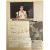 Image 1 : MarÃ­a Conchita Alonso signed note and photo collage