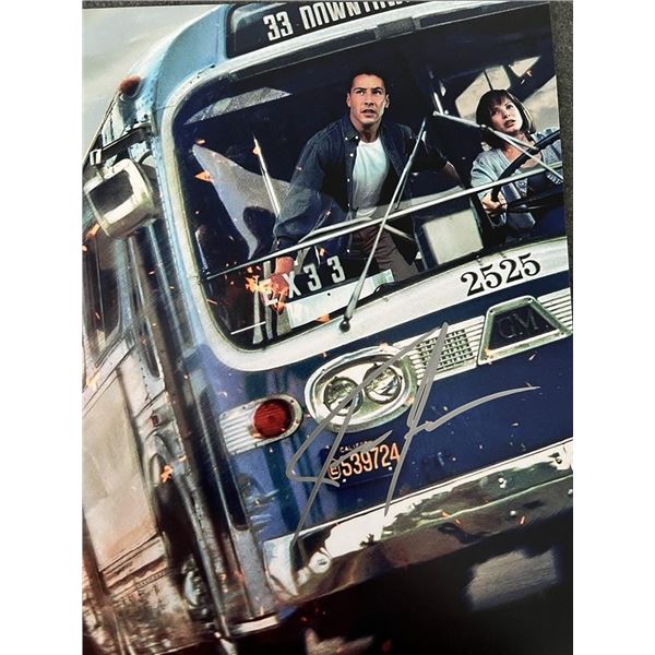 Speed Keanu Reeves signed movie photo