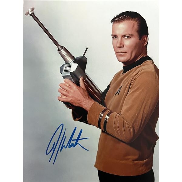 Star Trek William Shatner signed photo