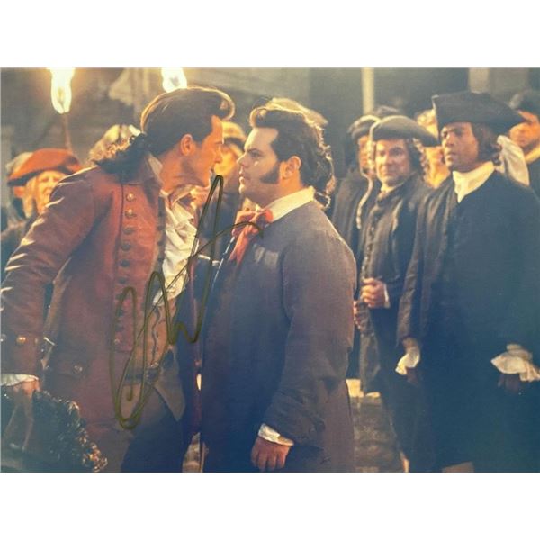 Beauty and the Beast Luke Evans signed movie photo