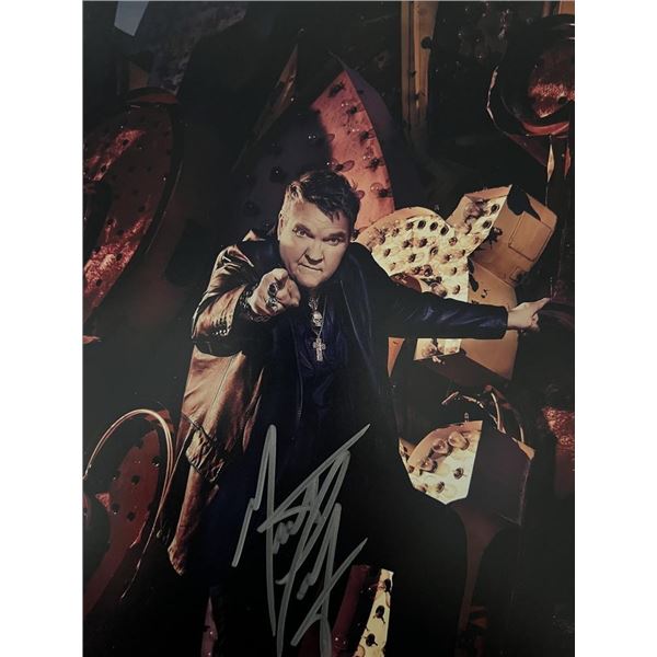 Musician Meatloaf signed photo. GFA Authenticated
