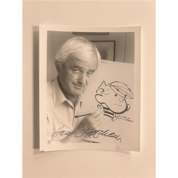 Dennis the Menace Hank Ketcham signed photo