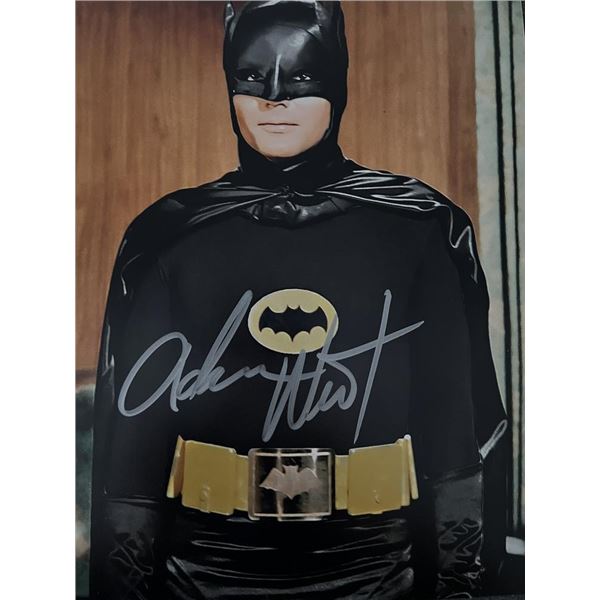 Batman Adam West signed photo