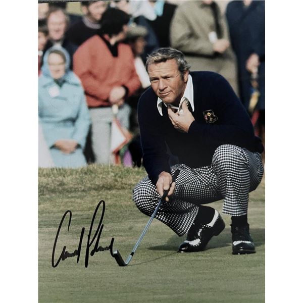 Arnold Palmer signed photo