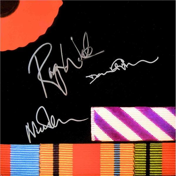Pink Floyd The Final Cut signed album