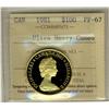 Image 1 : Gold 1981 $100 22kt ICCS PF67 Ultra Heavy Cameo.