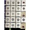 Image 1 : RCM Proof like single coins, Includes 5¢ 1955 to 1964, 10¢  1965(2), 25¢ 1960 to 1967.  Lot of 20 co