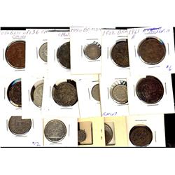 World Coinage.  Lot including various countries, Austria, Brazil, British Guinea, China, Germany, Pr