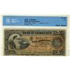 Image 1 : The Canadian Bank of Commerce 1901 $5 #566707, CH-75-14-06 CCCS F15.