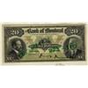Image 1 : The Bank of Montreal 1914 $20 CH-505-54-12 #070109.  Nice Fine.