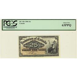 1900 25¢ DC-15b PCGS CH UNC63PPQ.