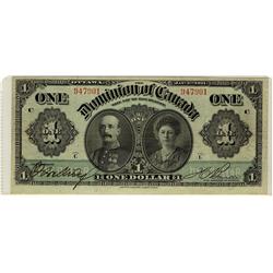 1911 $1 DC-18a #947901.  F/VF example.  Sharp corners.