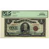 Image 1 : 1923 $1 DC-25i #B3916086 PCGS VF25PPQ. Contemporary Inscription on back.