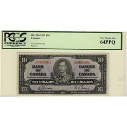 1937 $10 BC-24b #TD8965561 PCGS CH UNC64PPQ.