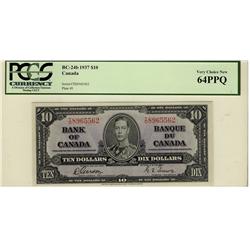 1937 $10 BC-24b #TD8965562 PCGS CH UNC64PPQ.