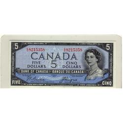 1954 $5 BC-31b DF #EC8215358, Choice UNC.