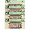 Image 1 : 1971 $10 BC-49aA #*DB, *DA, BC-49cA *VT & BC-DA #EDX Steel .  Lot of 4 notes all PCGS graded EF45 ex