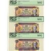 Image 1 : 1971 $10 BC-49bA #*DK, BC-49cA #*DY & *TC.  Lot of 3 notes graded PCGS AU58PPQ.