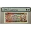 Image 1 : 1975 $100 BC-52aA #*JA6465283 PMG Gem UNC65 EPQ.  Sharp colours and corners.