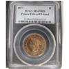 Image 1 : PEI 1871 1¢ PCGS MS65RD 95%RED, A LOVELY EXAMPLE.
