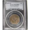 Image 1 : Nfld 1872H 1¢ PCGS MS64RD. Super example 95% red and lustrous.