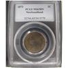 Image 1 : Nfld 1873 1¢ PCGS MS63BN. Lustrous brown.