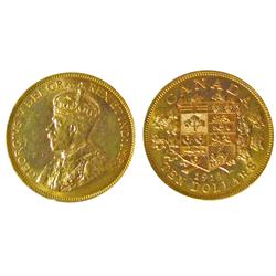 Gold 1914 $10 ICCS MS60.