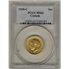 Image 1 : Gold Sovereign 1918c PCGS MS62.