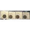 Image 1 : 1905, 1917, 1918 & 1920 Lg 1¢ ICCS MS63RB. Lot of 4 ICCS coins.