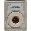 Image 1 : 1947 ML 1¢ PCGS SP64RD.  Attactive example with mirror like finish.