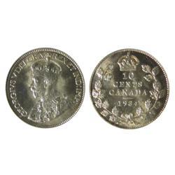 1934 10¢ PCGS MS67. An absolute knock out coin. Very flashy and rare this nice.