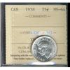 Image 1 : 1938 25¢ ICCS MS64.  Blast white.