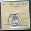 Image 1 : 1942 25¢ ICCS MS65. Gem example.
