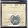 Image 1 : 1947 25¢ ICCS MS64