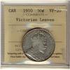 Image 1 : 1910 50¢ Victorian Leaves ICCS VF20.