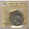 Image 1 : 1948 50¢ ICCS EF40