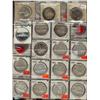 Image 1 : 1935 - 2010 $1.  Lot of 100 pcs with no doubles. Key date examples included 1945 & 1947 Blt silver d