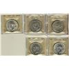 Image 1 : 1936(2) & 1937(3) ICCS MS60.  Lot of 5 coins.