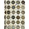 Image 1 : 1937(9), 1939(5), 1949(4), 1950(9), 1951(9) & 1952(6) $1 VF to UNC.  Lot of 42 coins with some varii