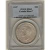 Image 1 : 1947 $1 Blt7 PCGS MS63.  Attractively toned example.