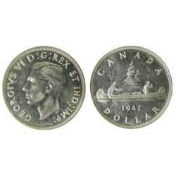 1947 $1 Ptd 7 / Dot PCGS MS63.  Lustrous white example, underrated in Mint condition.